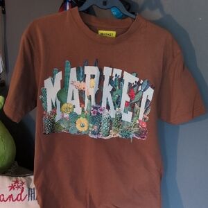 Arket Kids Brown Graphic T-Shirt